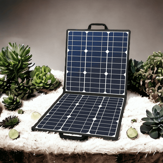50W 18V Portable Solar Panel - EcoSun Crafts